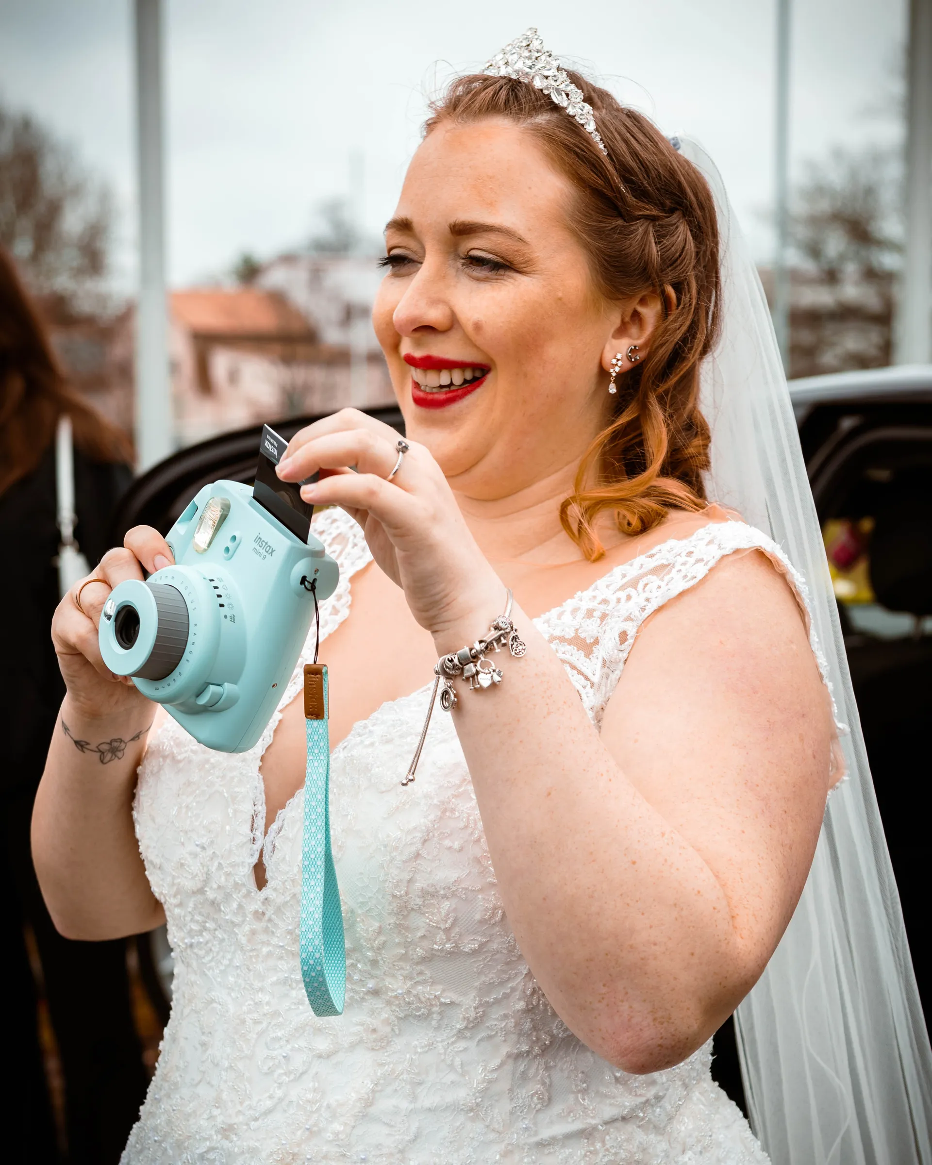 Zwischenmoment bei einer Hochzeit