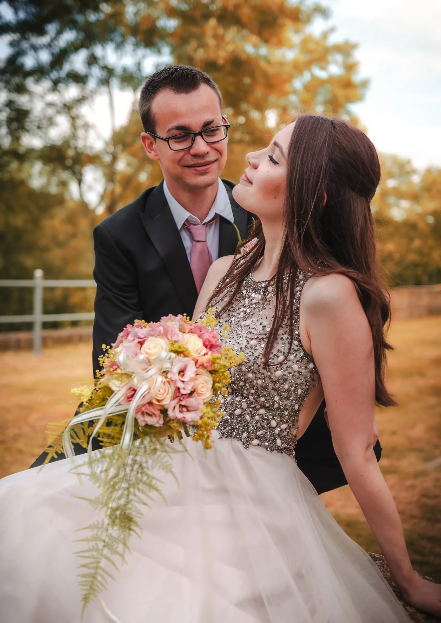 Hochzeitspaar beim Paarshooting