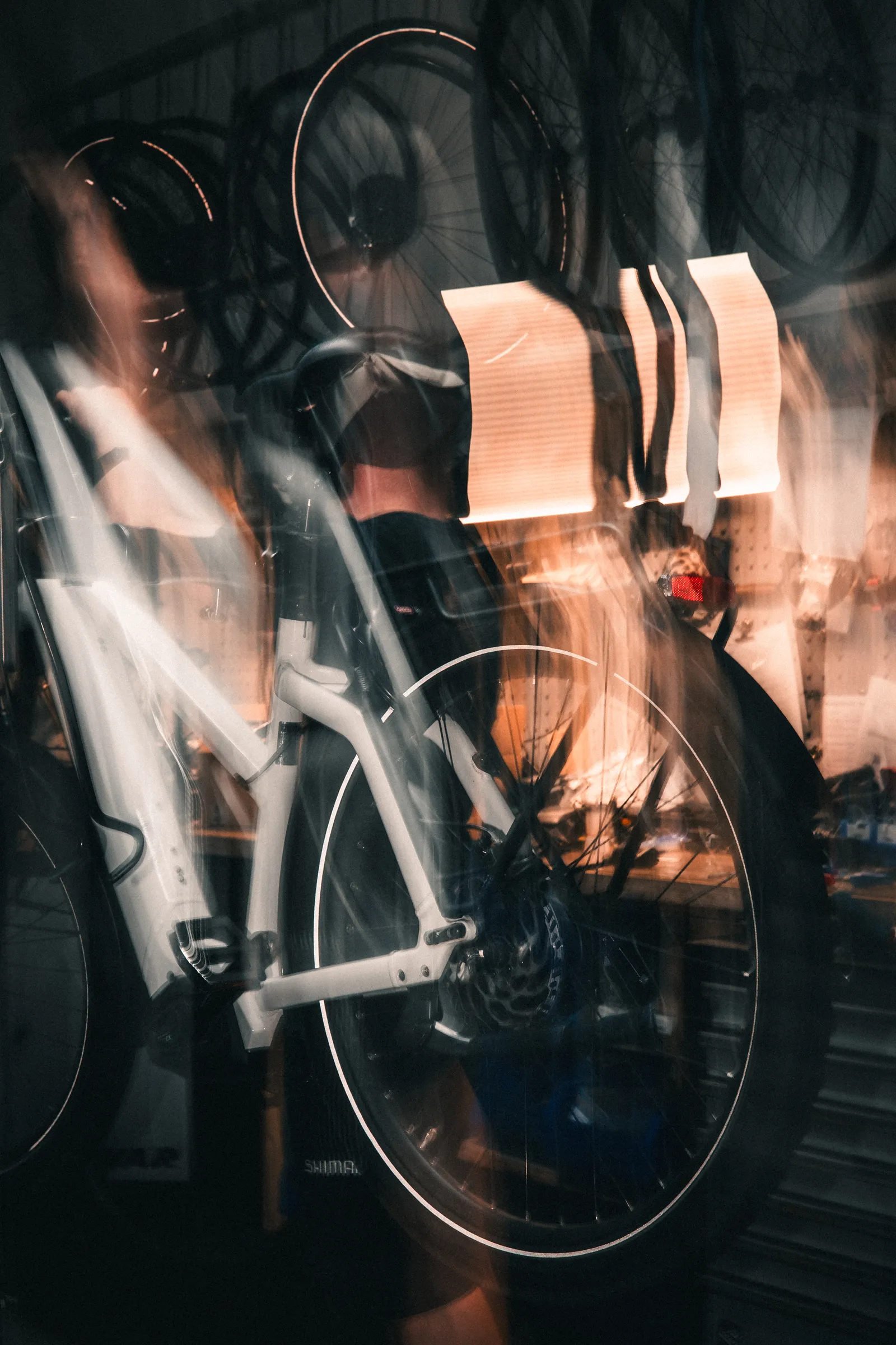 Detail aus der Fahrradwerkstatt