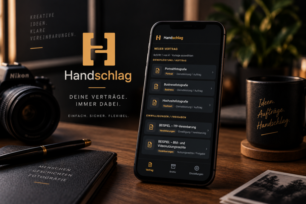 Handschlag: Warum ich meine eigene Vertrags-App entwickelt habe