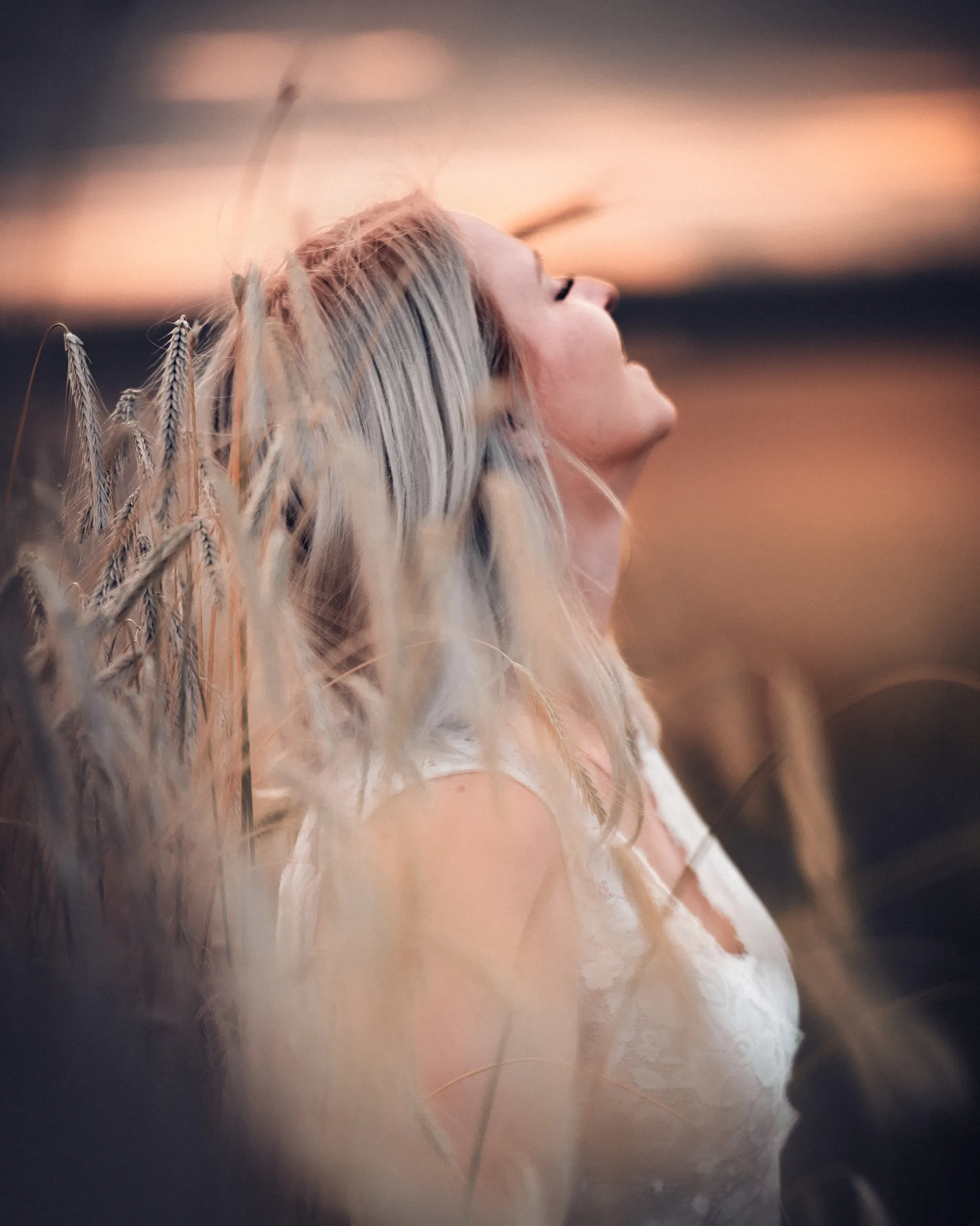 Portrait im Abendlicht
